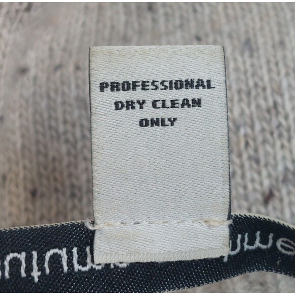 Autumn Cashmere Hi Low Suede Elbows 100% Cashmere Sweater Women's Medium Buttons - Picture 6 of 8